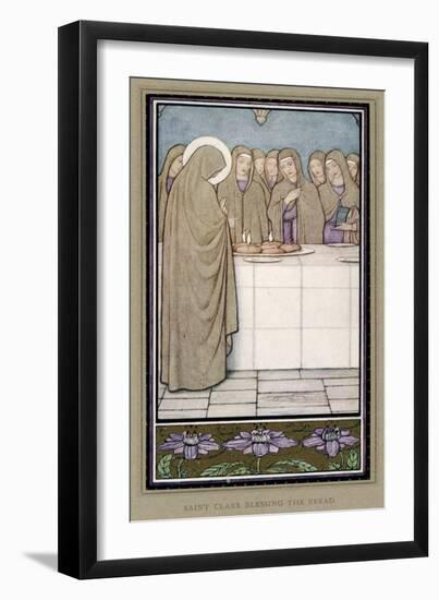 Saint Clare-null-Framed Art Print
