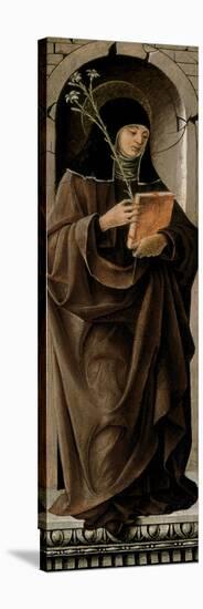 Saint Clare-Francesco del Cossa-Stretched Canvas
