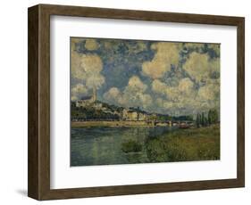 Saint-Cloud, 1877-Alfred Sisley-Framed Art Print