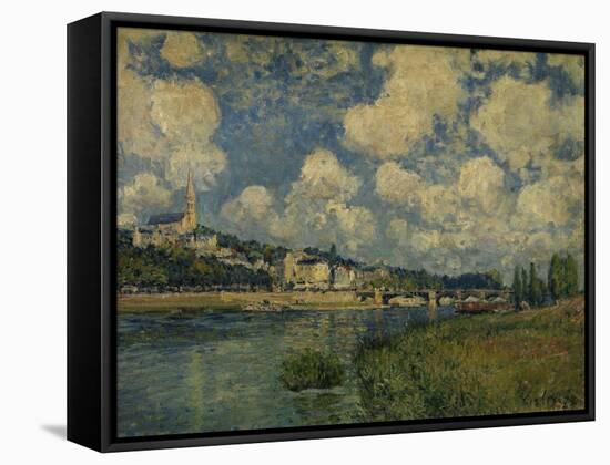 Saint-Cloud, 1877-Alfred Sisley-Framed Stretched Canvas