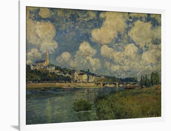 Saint-Cloud, 1877-Alfred Sisley-Framed Art Print