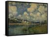 Saint-Cloud, 1877-Alfred Sisley-Framed Stretched Canvas