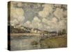 Saint-Cloud-Alfred Sisley-Stretched Canvas