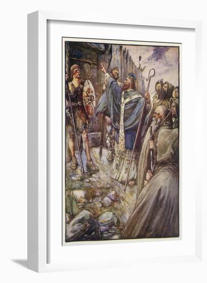 Saint Columba-J.r. Skelton-Framed Art Print