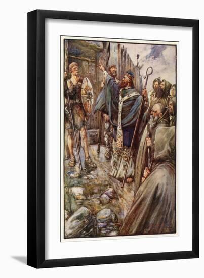 Saint Columba-Joseph Ratcliffe Skelton-Framed Premium Giclee Print