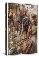 Saint Columba-Joseph Ratcliffe Skelton-Stretched Canvas