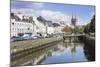 Saint Corentin Cathedral Reflecting in the River Odet-Markus Lange-Mounted Photographic Print