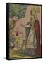 Saint Cornely, protecteur des bestiaux-null-Framed Stretched Canvas