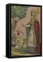 Saint Cornely, protecteur des bestiaux-null-Framed Stretched Canvas