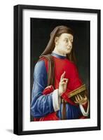 Saint Cosmas, or Damian-Bartolommeo Vivarini-Framed Art Print