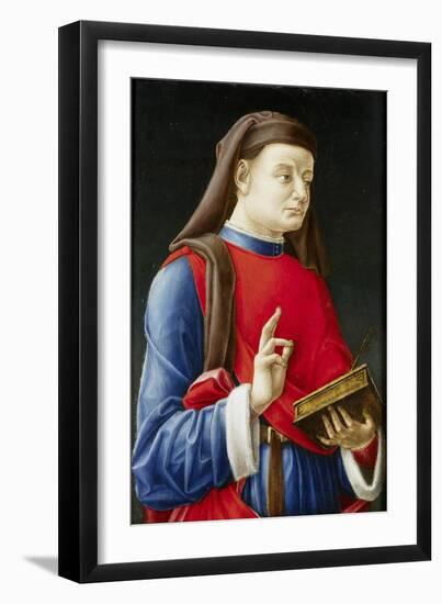 Saint Cosmas, or Damian-Bartolommeo Vivarini-Framed Art Print