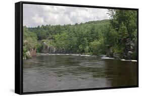 Saint Croix River Dalles at Taylors Falls-jrferrermn-Framed Stretched Canvas