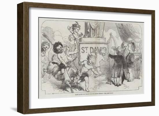 Saint David's Day, (1 March)-George Housman Thomas-Framed Giclee Print