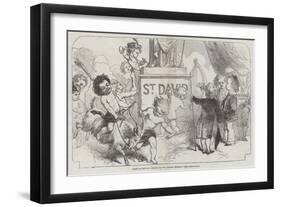 Saint David's Day, (1 March)-George Housman Thomas-Framed Giclee Print