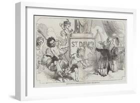 Saint David's Day, (1 March)-George Housman Thomas-Framed Giclee Print