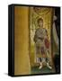 Saint Demetrios (Soldier Saint), Mosaic from the Arch Above Philopation, West Side-null-Framed Stretched Canvas