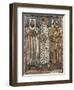 Saint Demetrius of Thessaloniki with the Donors, 6th-7th Century-null-Framed Giclee Print