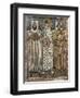 Saint Demetrius of Thessaloniki with the Donors, 6th-7th Century-null-Framed Giclee Print