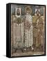 Saint Demetrius of Thessaloniki with the Donors, 6th-7th Century-null-Framed Stretched Canvas