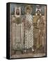 Saint Demetrius of Thessaloniki with the Donors, 6th-7th Century-null-Framed Stretched Canvas