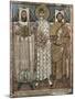 Saint Demetrius of Thessaloniki with the Donors, 6th-7th Century-null-Mounted Giclee Print