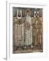 Saint Demetrius of Thessaloniki with the Donors, 6th-7th Century-null-Framed Giclee Print