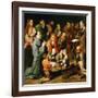 Saint Diego of Alcala Feeding the Poor, 1645-1646-Bartolome Esteban Murillo-Framed Giclee Print