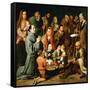 Saint Diego of Alcala Feeding the Poor, 1645-1646-Bartolome Esteban Murillo-Framed Stretched Canvas