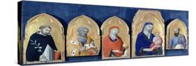 Saint Domenic's Altarpiece-Simone Martini-Stretched Canvas