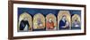 Saint Domenic's Altarpiece-Simone Martini-Framed Giclee Print