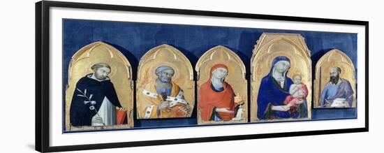 Saint Domenic's Altarpiece-Simone Martini-Framed Giclee Print