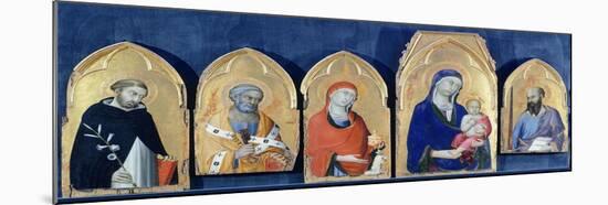 Saint Domenic's Altarpiece-Simone Martini-Mounted Giclee Print