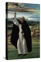 Saint Dominic, 1490S-Sandro Botticelli-Stretched Canvas