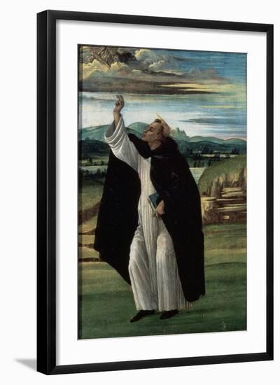 Saint Dominic, 1490S-Sandro Botticelli-Framed Giclee Print