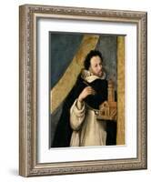 Saint Dominic, 1612-1614, Spanish School-Juan Bautista Maino-Framed Giclee Print