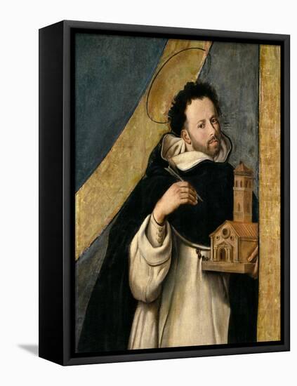 Saint Dominic, 1612-1614, Spanish School-Juan Bautista Maino-Framed Stretched Canvas