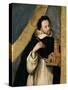 Saint Dominic, 1612-1614, Spanish School-Juan Bautista Maino-Stretched Canvas