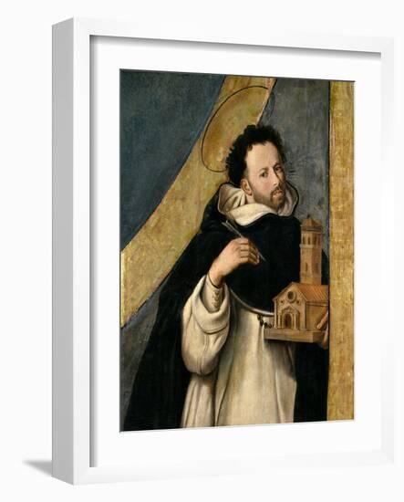 Saint Dominic, 1612-1614, Spanish School-Juan Bautista Maino-Framed Giclee Print