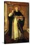 Saint Dominic Guzman-Pedro Berruguete-Stretched Canvas