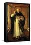 Saint Dominic Guzman-Pedro Berruguete-Framed Stretched Canvas