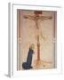 Saint Dominic Praying by the Crucifixion-null-Framed Giclee Print