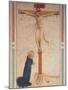 Saint Dominic Praying by the Crucifixion-null-Mounted Giclee Print