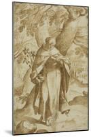 Saint Dominic Reading, C.1575-Bartholomaeus Spranger-Mounted Giclee Print