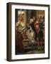 Saint Dominic Resurrects a Boy, 1493-1499-Pedro Berruguete-Framed Giclee Print