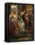 Saint Dominic Resurrects a Boy, 1493-1499-Pedro Berruguete-Framed Stretched Canvas