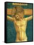 Saint Dominic with the Crucifix-Fra Angelico-Framed Stretched Canvas