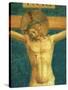 Saint Dominic with the Crucifix-Fra Angelico-Stretched Canvas