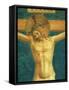 Saint Dominic with the Crucifix-Fra Angelico-Framed Stretched Canvas