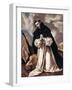 Saint Dominica in prayer-null-Framed Giclee Print