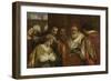 Saint Domitilla Receiving the Veil from Pope Clement I-Pietro da Cortona-Framed Giclee Print